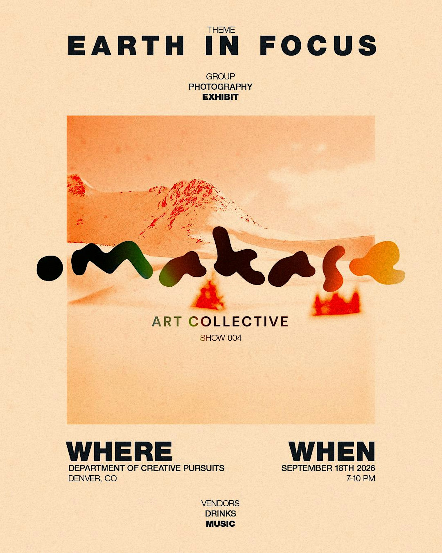 Omakase Art Collective Show 004 event artwork